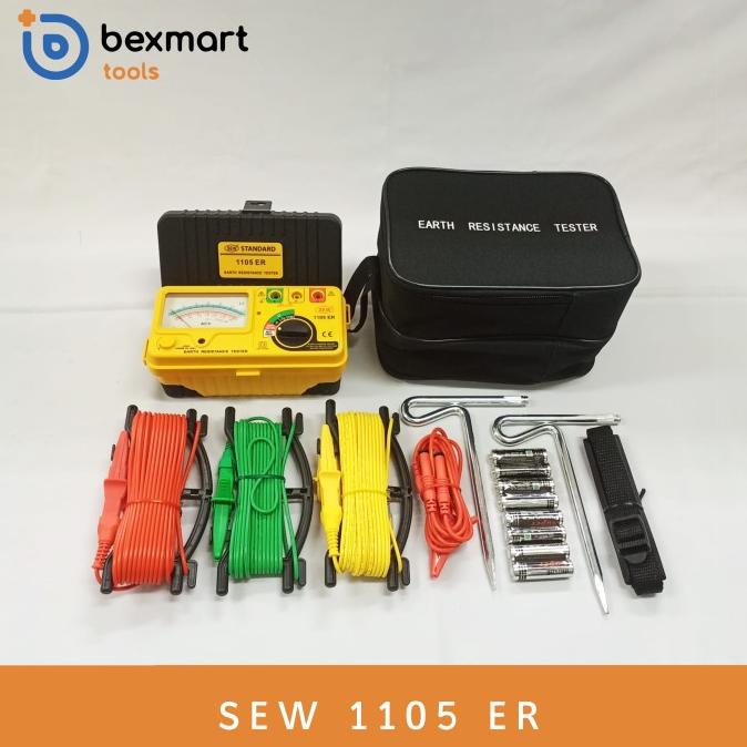 Sew 1105Er Analog Earth Ground Resistance Tester/Grounding Tester