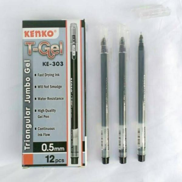 

Termurah Pulpen Kenko T-Gel Ke-303 Triangular Jumbo Gel Harga Per Pak