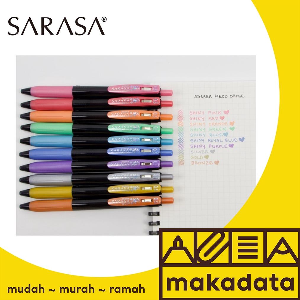 

Viral Pulpen | Bolpen Sarasa Decoshine 0.5 Gold