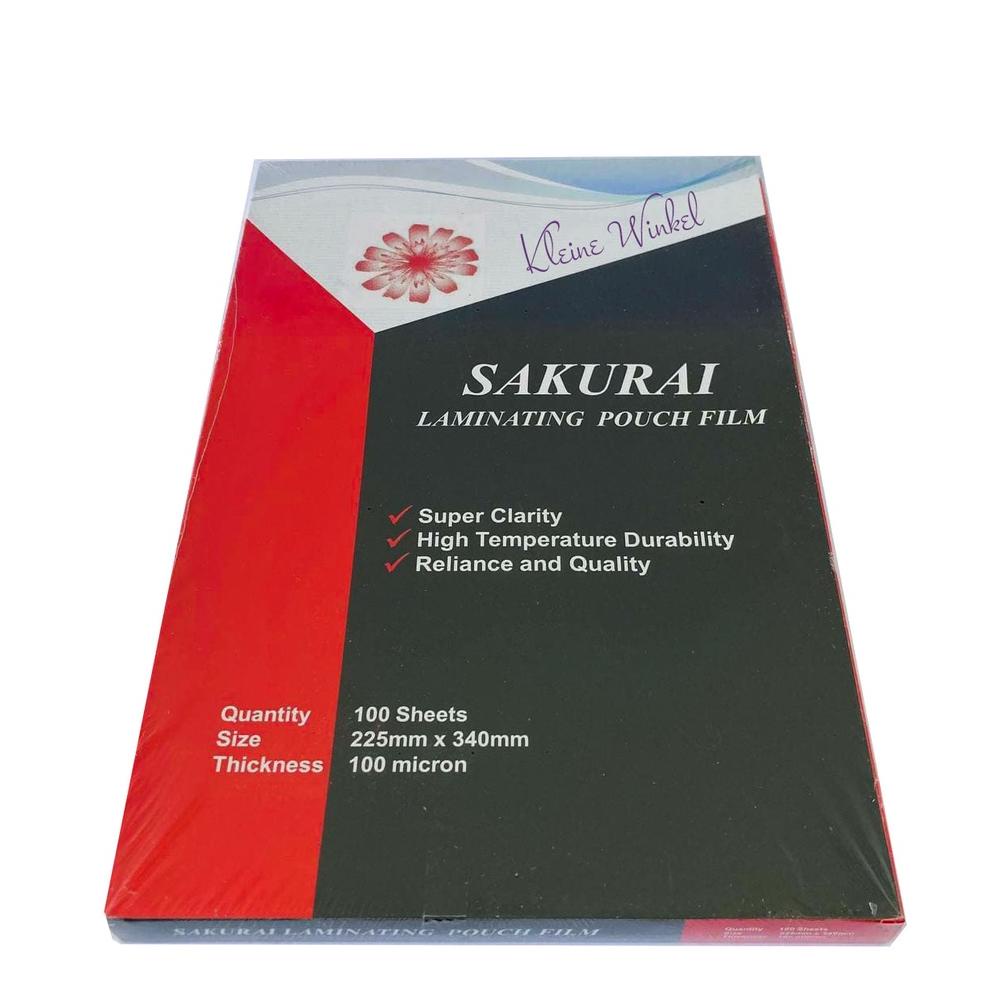 

Diskon Habis Plastik Laminating Sakurai F4/ Folio