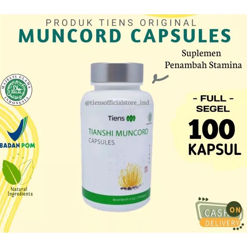 [TERAMPUH] MUNCORD TIENS /ORIGINAL TIENS /SUPLEMEN TIANSHI