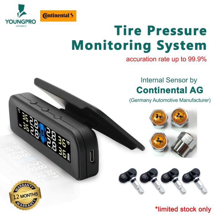 YOUNGPRO OPTIMUS - PENGUKUR TEKANAN BAN INTERNAL SENSOR - TPMS