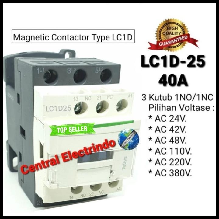 Contactor Lcid-25M7 220Vac.