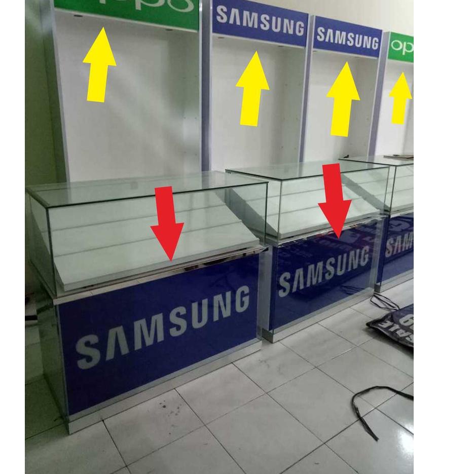 

Murah Sekarang STIKER VINYL LOGO ETALASE TOKO, KONTER HP