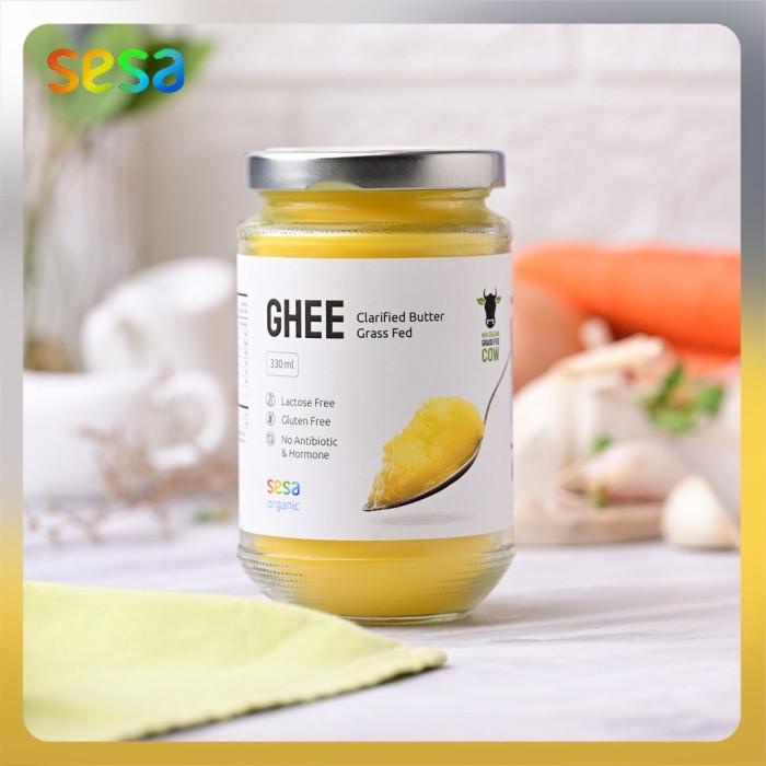 

Sesa Ghee Clarified Butter Grass Fed 330 ml Kualitas Terbaik