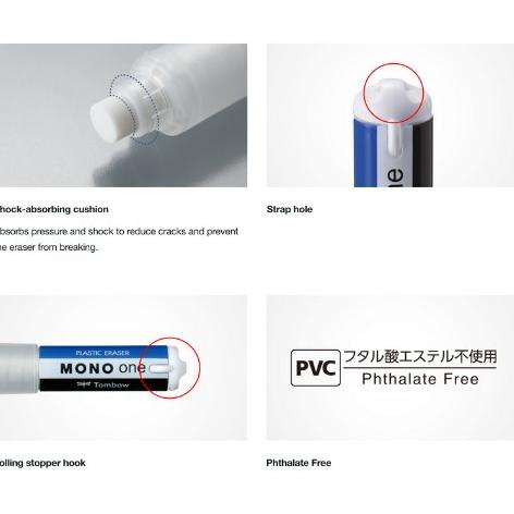

Promo Habis Tombow Mono One Eraser Penghapus Mini Compact Eraser