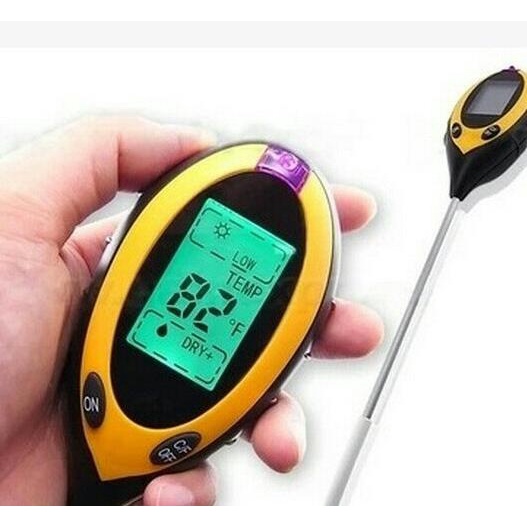 Digital Soil Ph Tanah Tester 4 In 1 Atau Soil Ph Tanah Meter