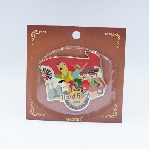 Hard Rock Cafe Magnet Jakarta Indonesia Magnet Merchandise Souvenir H-r1081