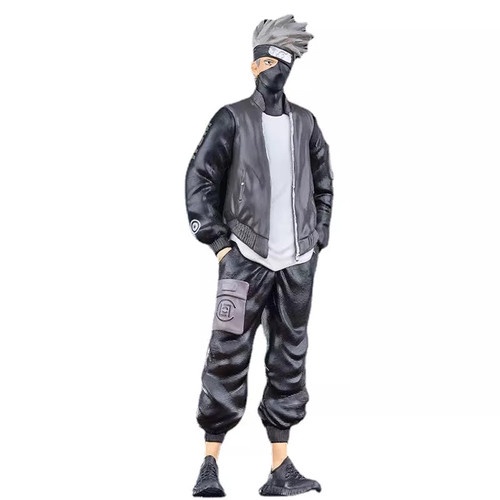 Boneka Action Figure Anime Manga Naruto Kakashi New Style H-r1271