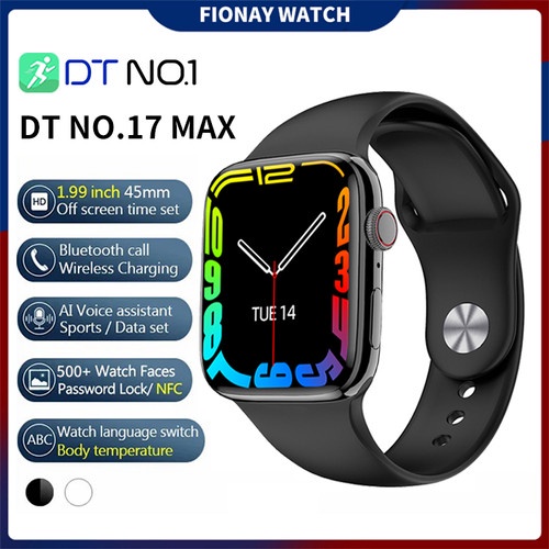 No.1 DT 7 PRO MAX SMARTWATCH 1.95inci GPS NFC H-r523