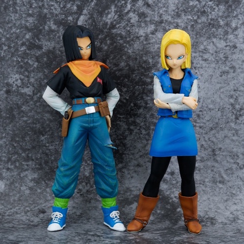 Android 17 18 Dragon Ball Action Figure Tinggi 24CM H-r263