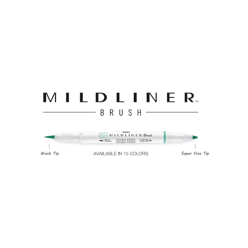 

Termurah Zebra Mildliner Brush Pen / Double-Sided Highlighter / Brush - Bullet Tip 02/02