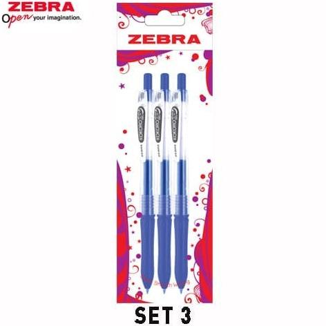 

Promo Habis Stationery Haul-Zebra Kokoro Gel 05 Blue Set 3
