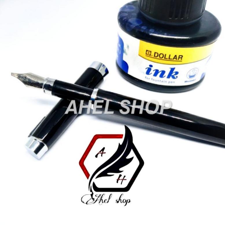 

Grosir Fountain Pen Kalam Pena Kaligrafi Nib 1,5 Mm Tinta Dollar Biru