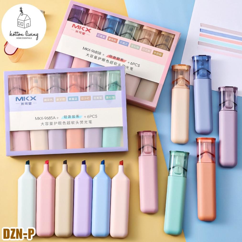 

(Isi 6) Spidol Pastel Set Stabilo Highlighter Dzn P