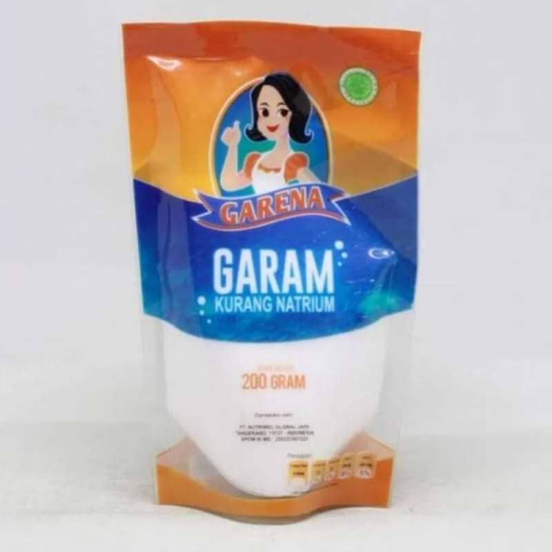 

GARENA Garam Kurang Natrium Garam Kesehatan 200 gram