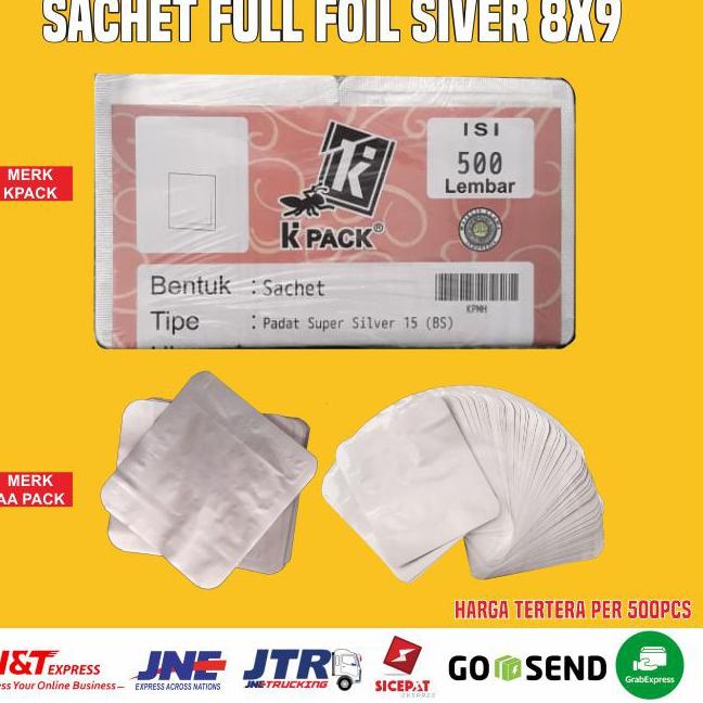 Hadir Favorit Sachet Full Foil 8x9 / sachet 8 x 9 / kpack | isi 500pcs