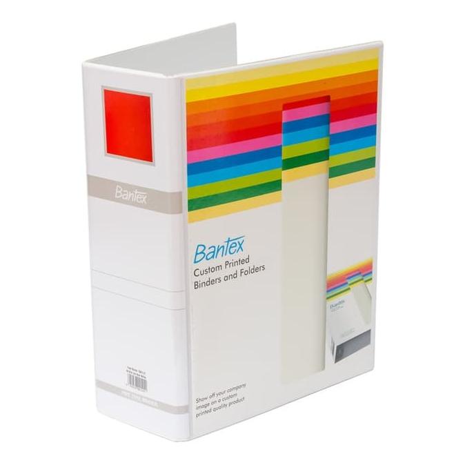 

Bantex Insert Post Pipe Binder 2 Ring 8cm A4 White #1391 07
