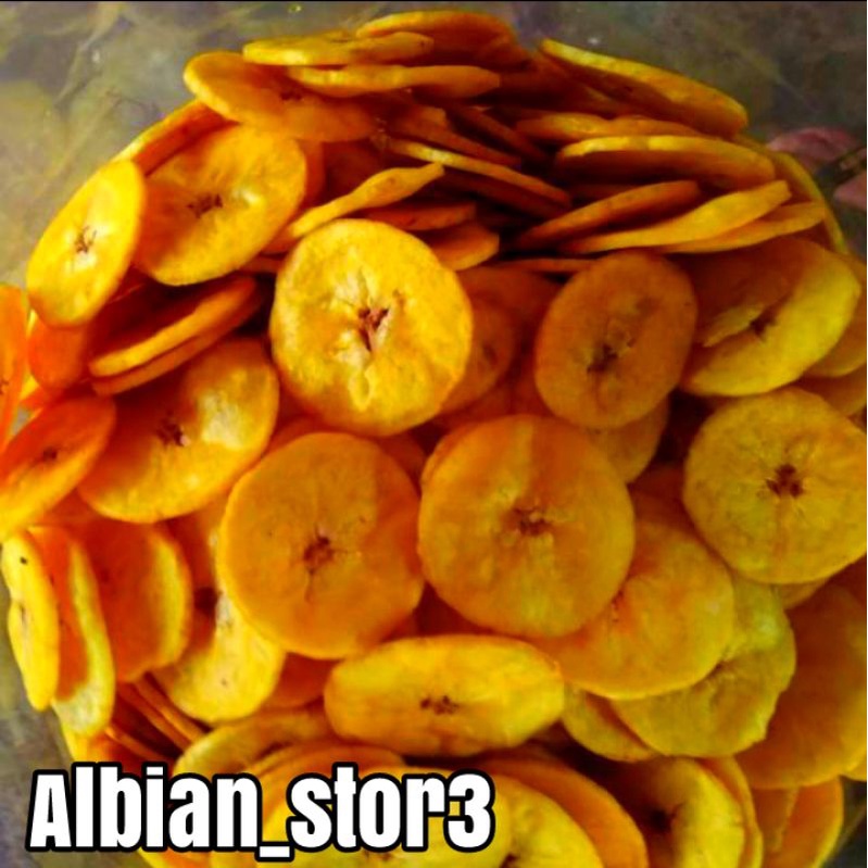 

KRIPIK PISANG ASIN RENYAH GURIH