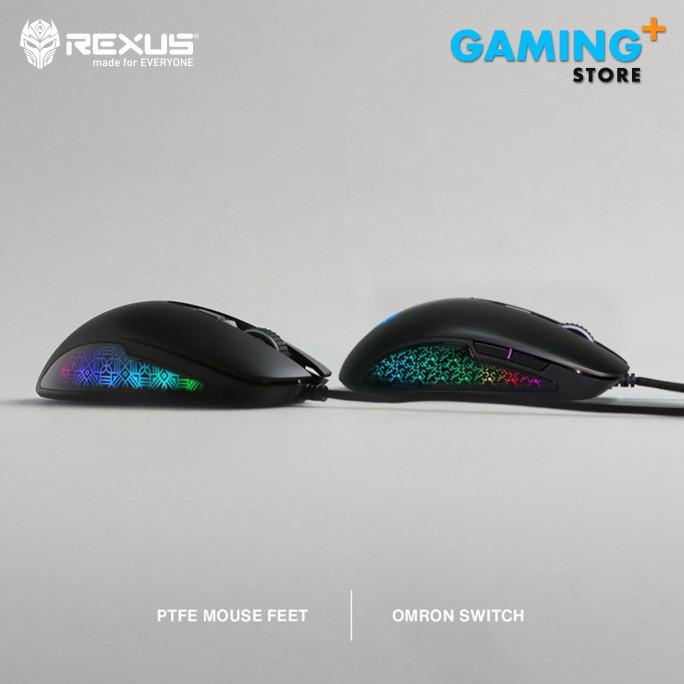 MOUSE GAMING REXUS ARSA 12400 DPI - Garansi Resmi
