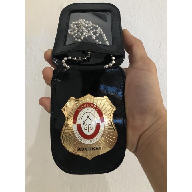 

Name Tag Id Card Dompet Kalung Lencana KAI Kongres Advokat Indonesia