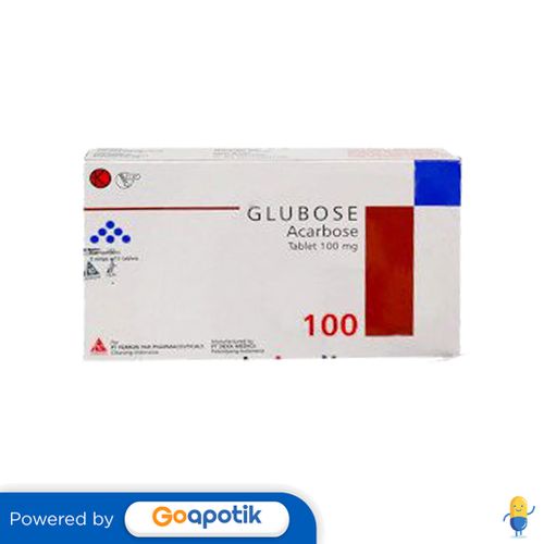 GLUBOSE 100 MG BOX 50 TABLET