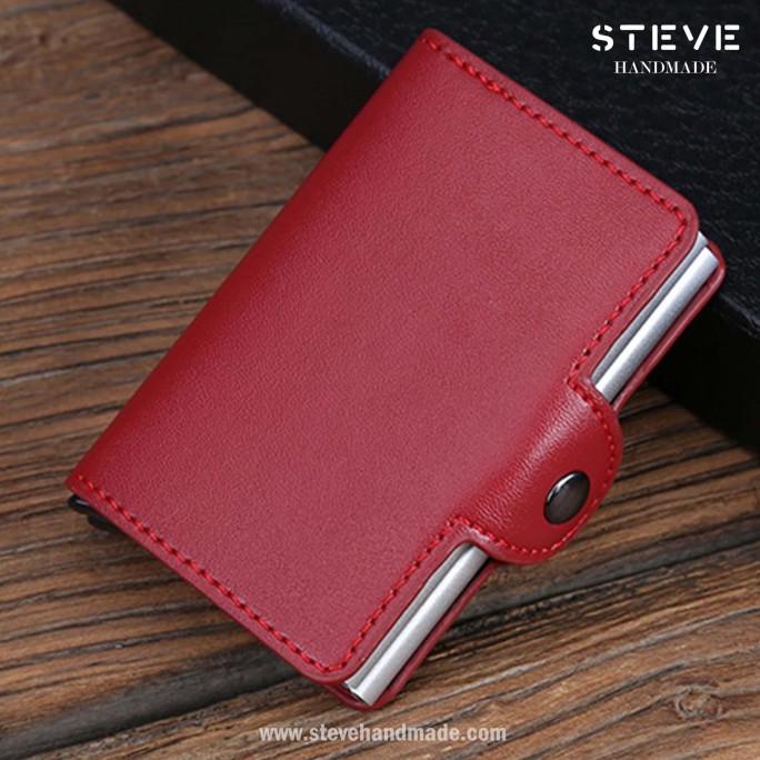 

Tempat Kartu ATM Dompet Kartu Kredit Credit Card Holder Style D Red