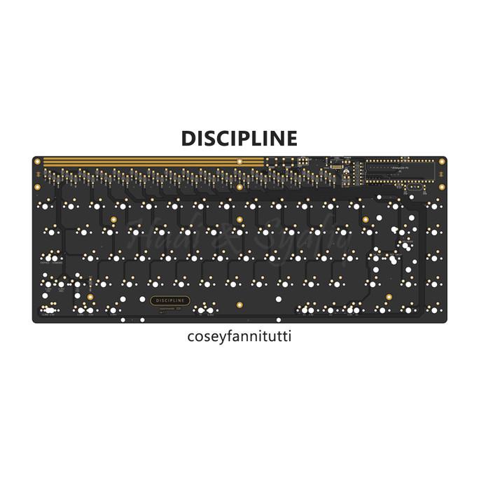 Discipline pcb 65% mechanical keyboard usb c