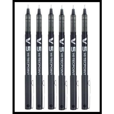 

Pilot Bx V5 Black Hi-Tecpoint Extra Fine Rollerball Pen 0.5Mm (1Pcs)