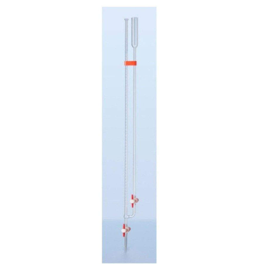 MIKRO BURET 5mL Class AS Clear Gls PTFE Stopcock Micro Burette DURAN