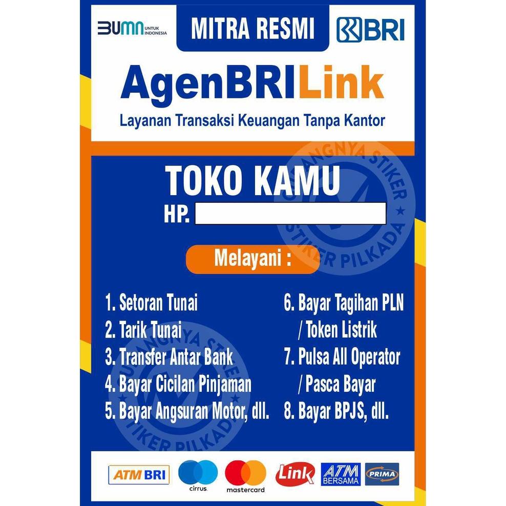 

Garansi Resmi Stiker Vinyl Brilink Model 7