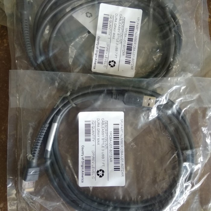 Terlaris Scan Kabel Data Usb Scanner Barcode Symbol Dan Motorola