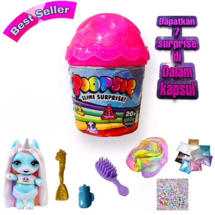Terlaris Mainan Edukasi Anak Poopsie Sparkly Unicorn / Poopsie Slime Surprise