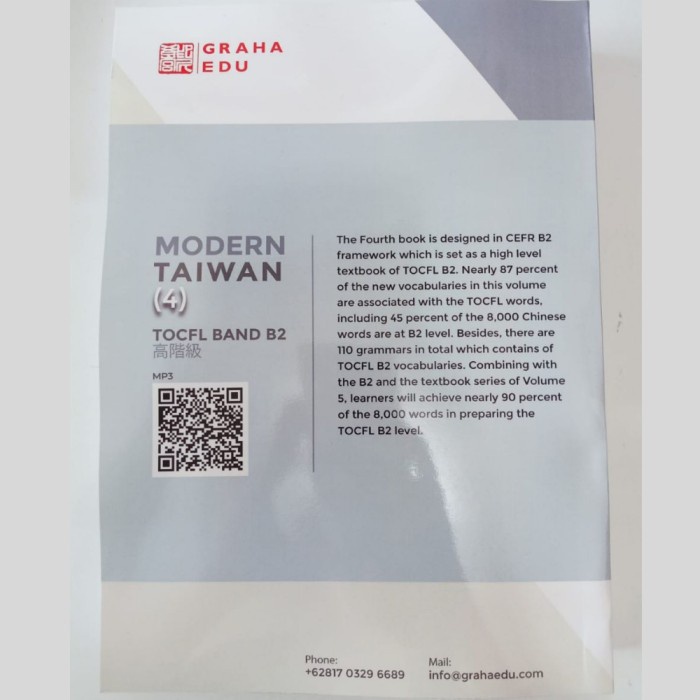 Must Have!! Modern Taiwan 4 Tocfl Band B2 Terlaris