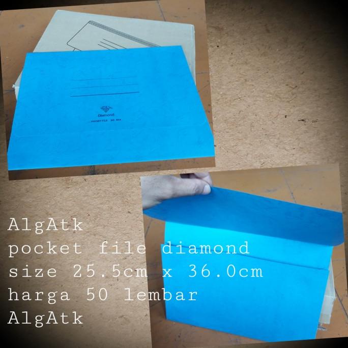 

Pocket file diamond map document isi 50 lembar.