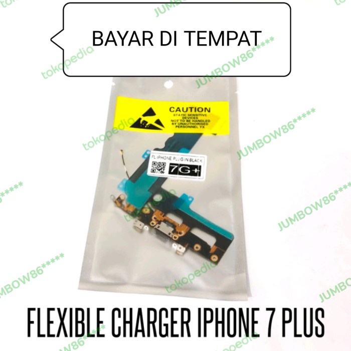 FLEXIBLE CHARGER IPHONE 7 PLUS KONEKTOR CAS MIC IPHONE 7 PLUS ORIGINAL