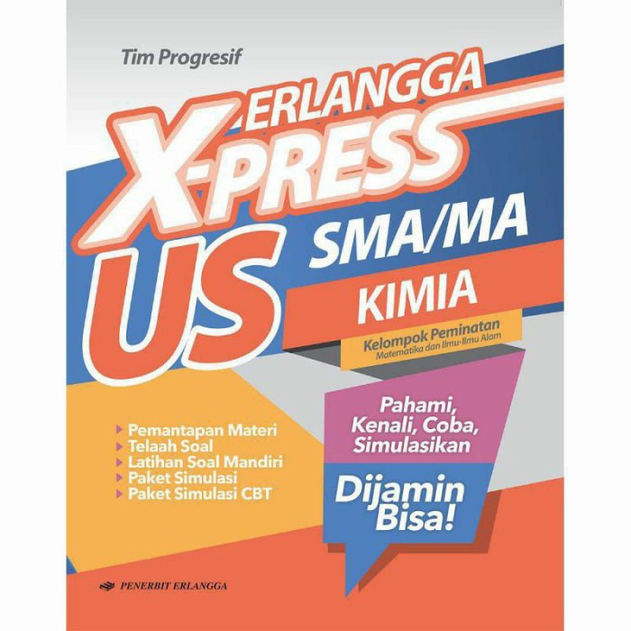 Must Have Obral Buku Us Xpress Us Kimia Sma / Ma 2021 Erlangga Termurah