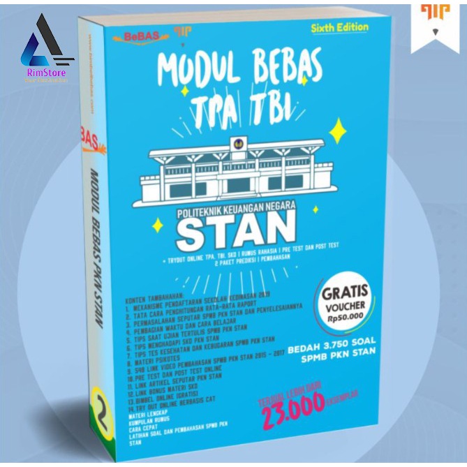 Hot Sale Buku Pkn Stan Modul Stan Bebas Materi Dan Latihan Soal Tpa Tbi Terlaris