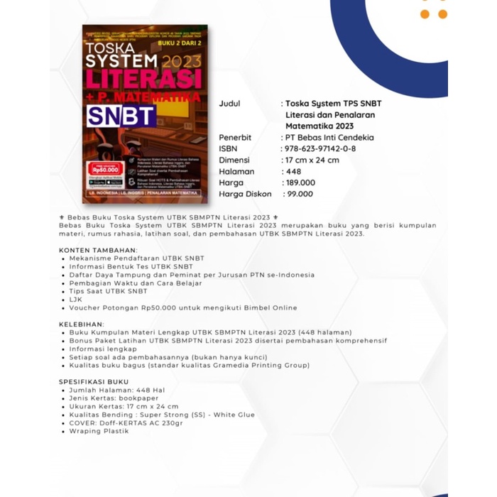 Diskon Spesial Buku Stan 2023 2024 Soal Ujian Masuk Pkn Stan - Tps Bahasa Tbi Tpa Skd Termurah