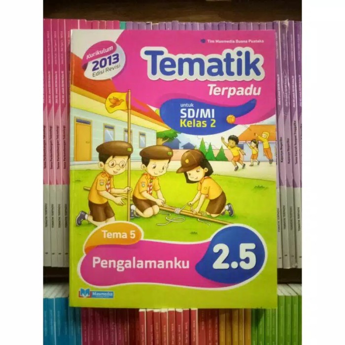 Flash Sale Paket Tematik Terpadu Kelas 2 Sd Tema 5,6,7,8 K13 Revisi Masmedia Terlaris