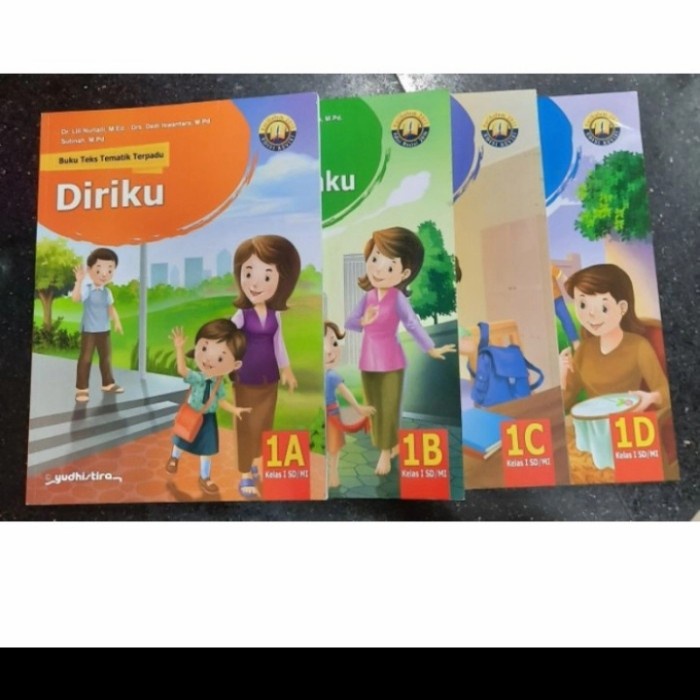 Promo Paket Buku Sd Teks Tematik Terpadu Kelas 1 A B C D Yudhistira Terbaru