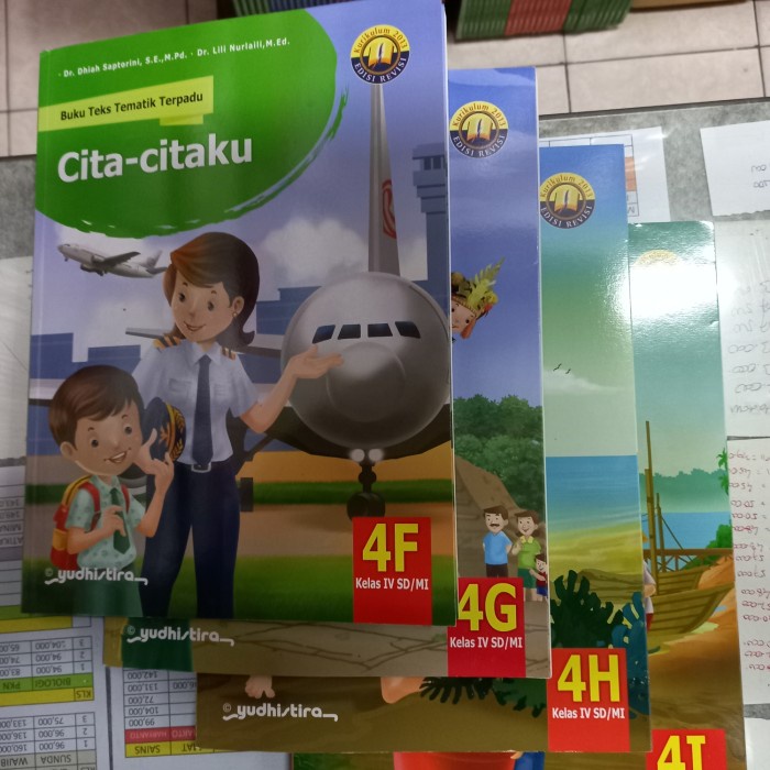 Must Have Buku Teks Tematik Terpadu Kelas 4 Semester 2 Yudhistira 4F 4G 4H 4I Terlaris