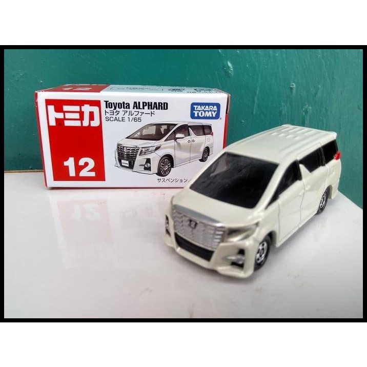 Toyota Alphard Tomica Reguler No 12 Mainan Diecast Mobil Harga Murah