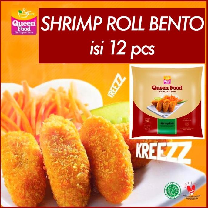 

Shrimp Roll Queen Food Bento Udang Roll isi 12 roc01