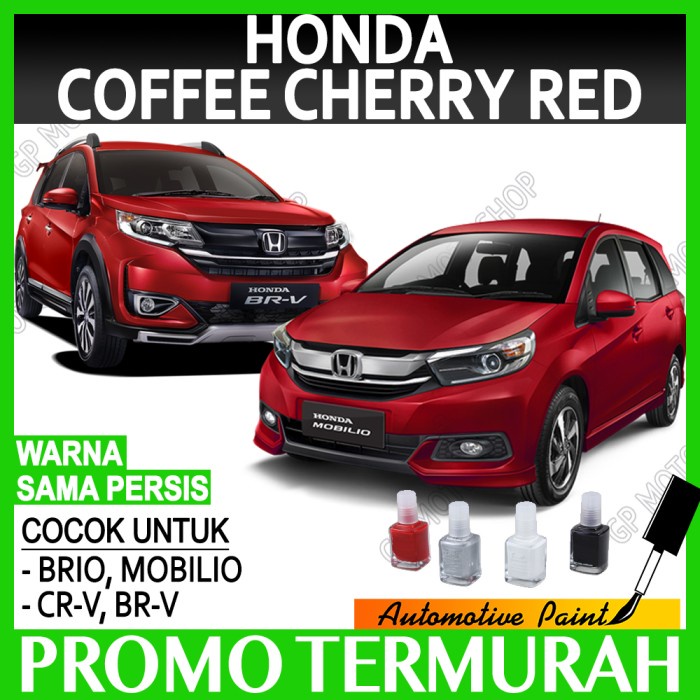 HONDA COFFEE CHERRY RED CAT OLES PENGHILANG BARET MOBIL MERAH METALIK