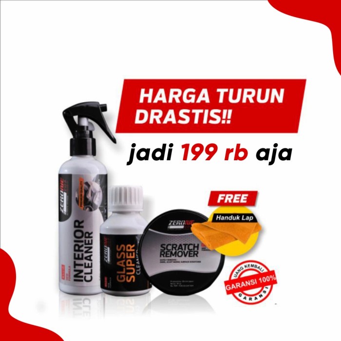 PENGHILANG BARET / PEMBERSIH INTERIOR MOBIL / PEMBERSIH JAMUR KACA COD