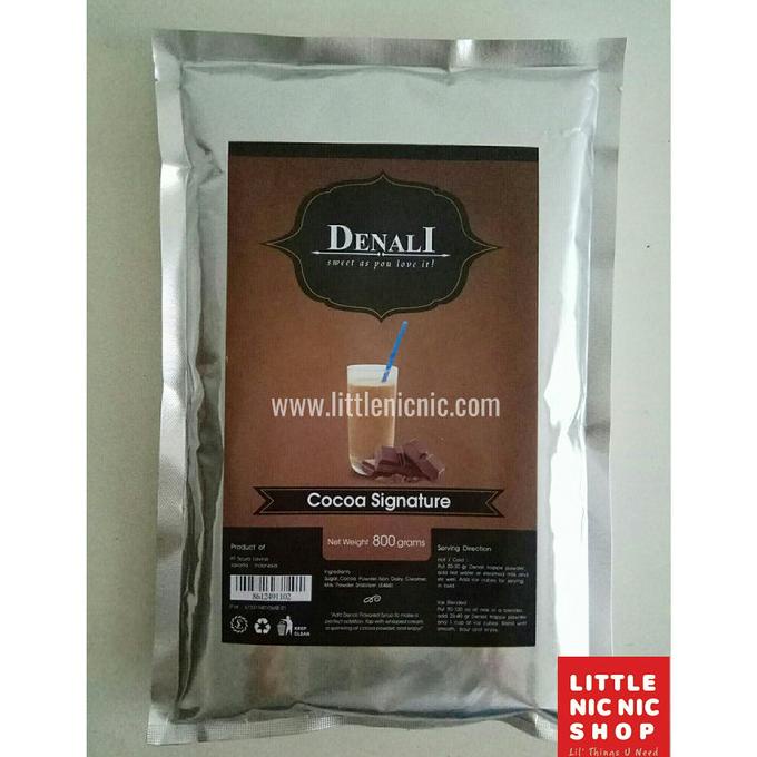 

Bubuk minuman Denali Cocoa Signature Powder lge03