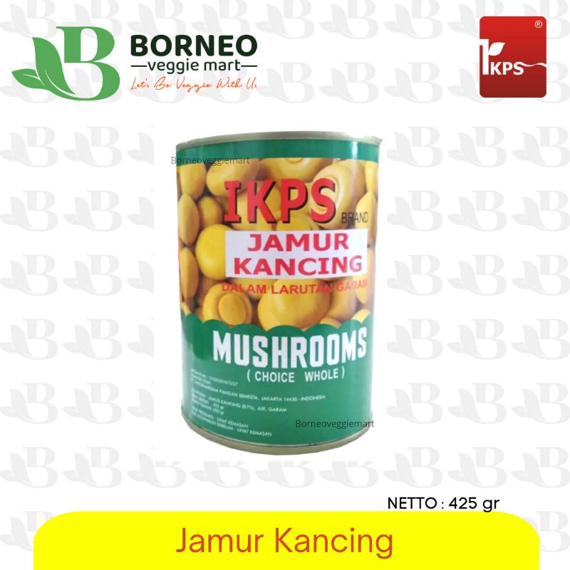 

ikps moku Mushroom A / JAMUR KANCING DALAM KALENG IKPS 425 GRAM