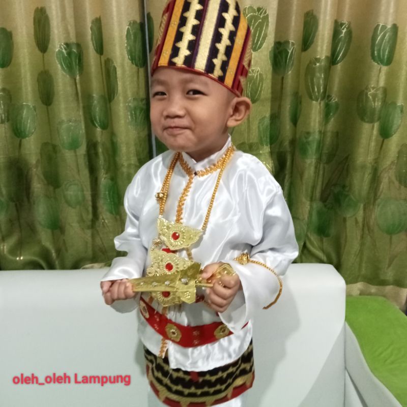 set baju adat lampung murah