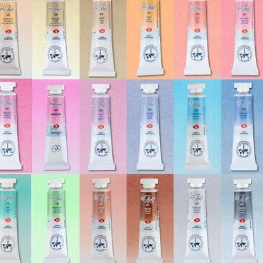 

Ayo Ramaikan white nights/nevskaya watercolor tube 10ml (pastel color) ♡746